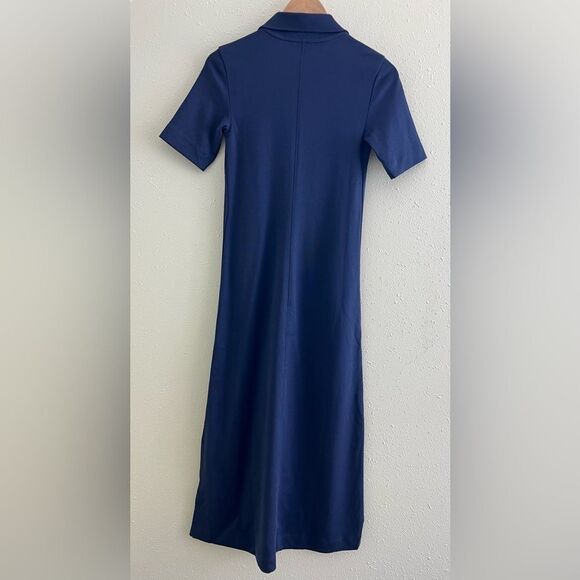 AYR The Scout Dress in Navy Blue Side Slit Size XS - Picture 3 of 10